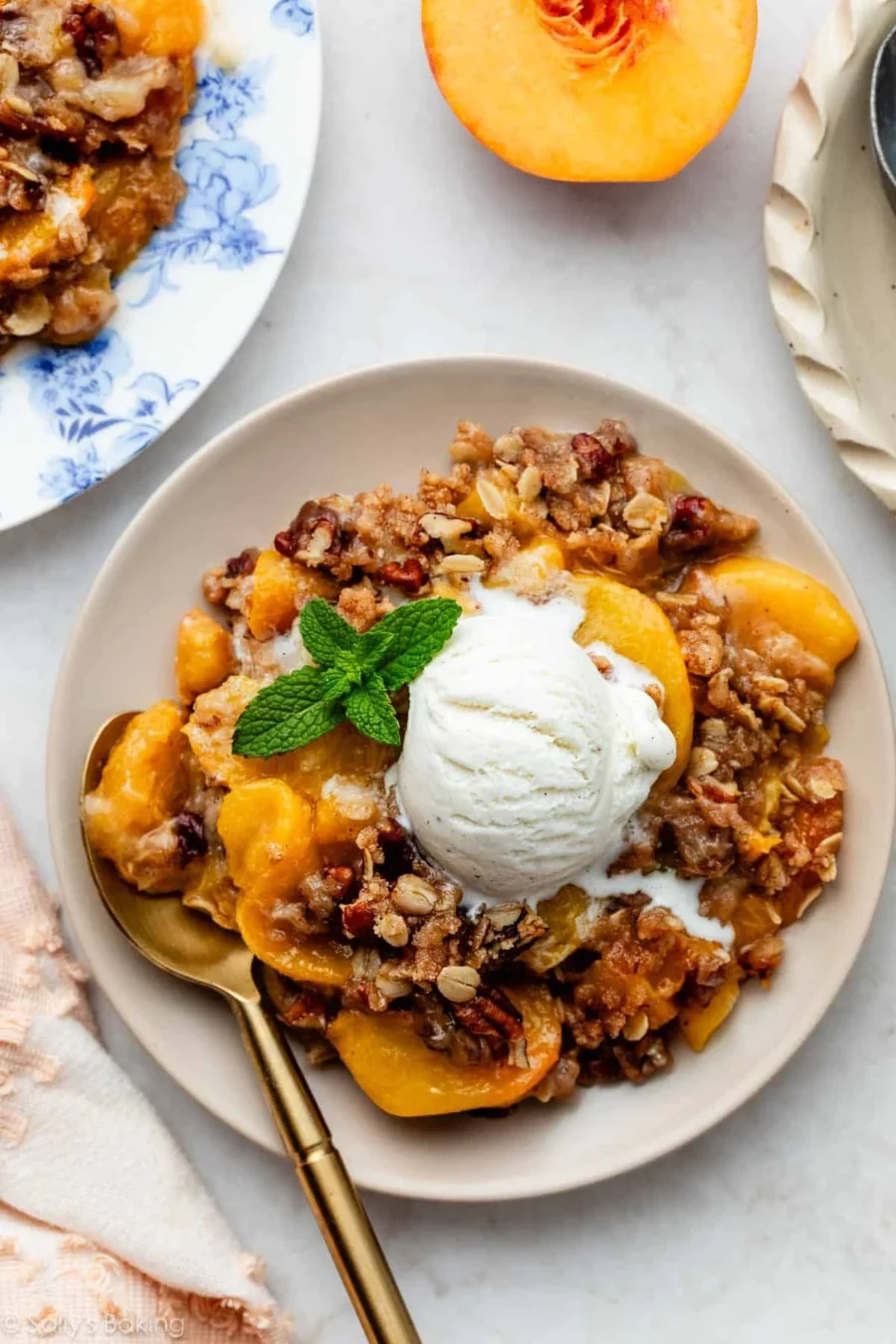 Fresh Peach Crisp