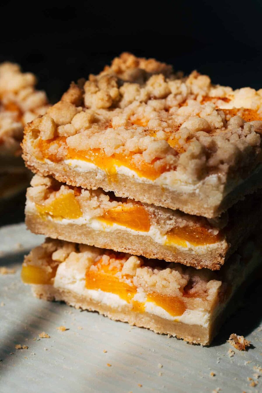 Peach Cheesecake Bars