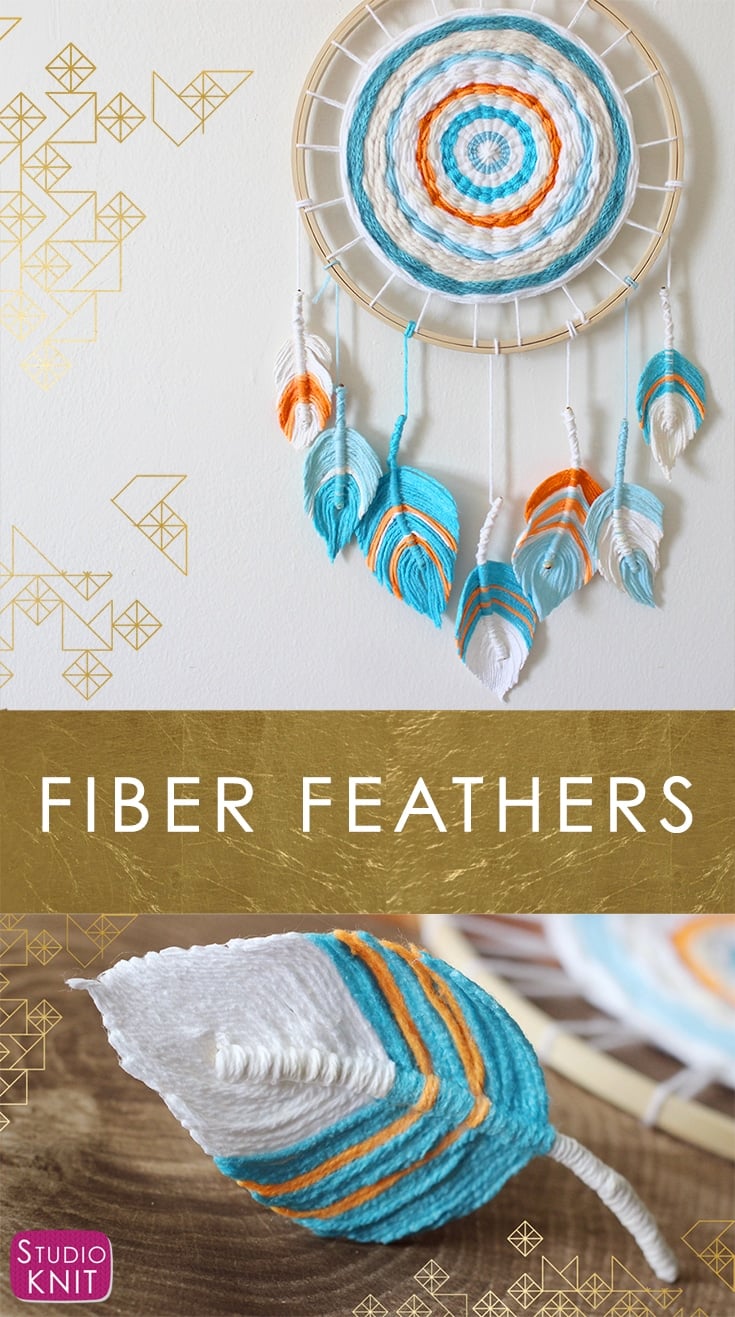 Fiber Feather Dreamcatcher