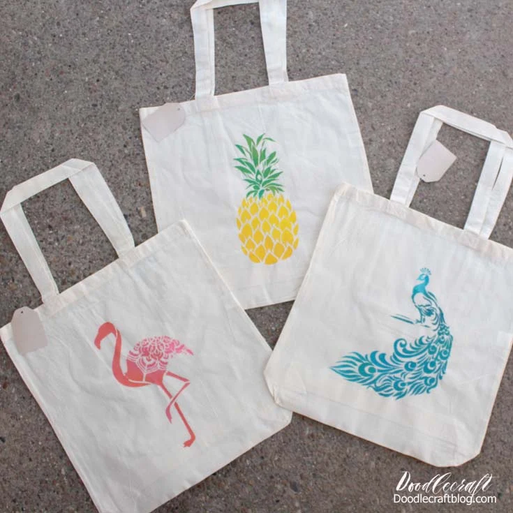 Tropical Tote Bags