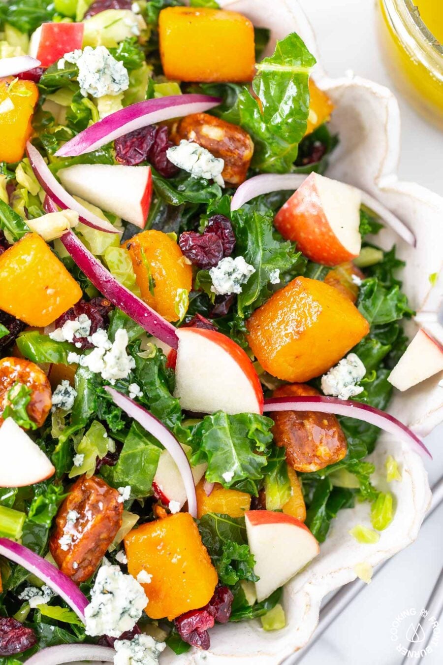 Kale & Brussels Sprout Autumn Salad