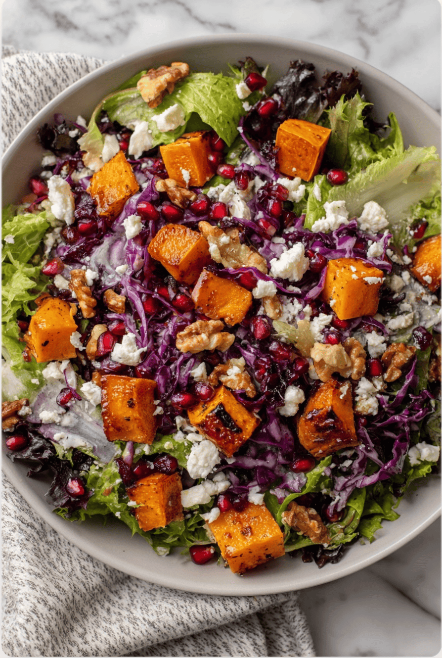 Roast Butternut Squash Salad