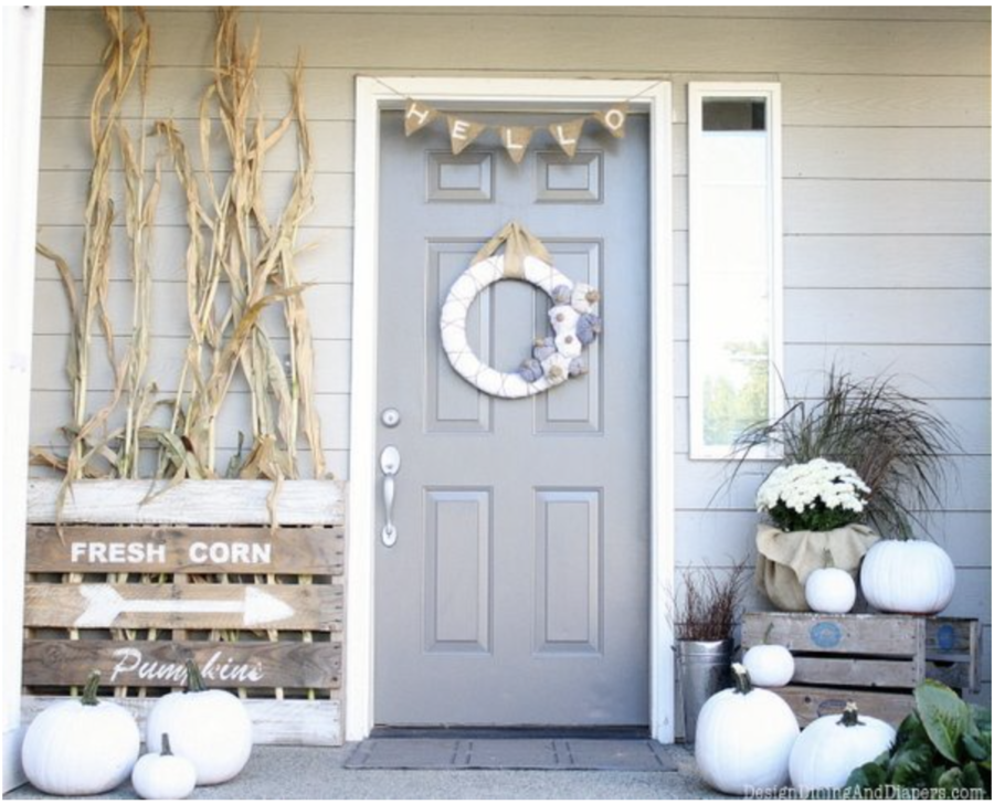 Simple Fall Porch Decor