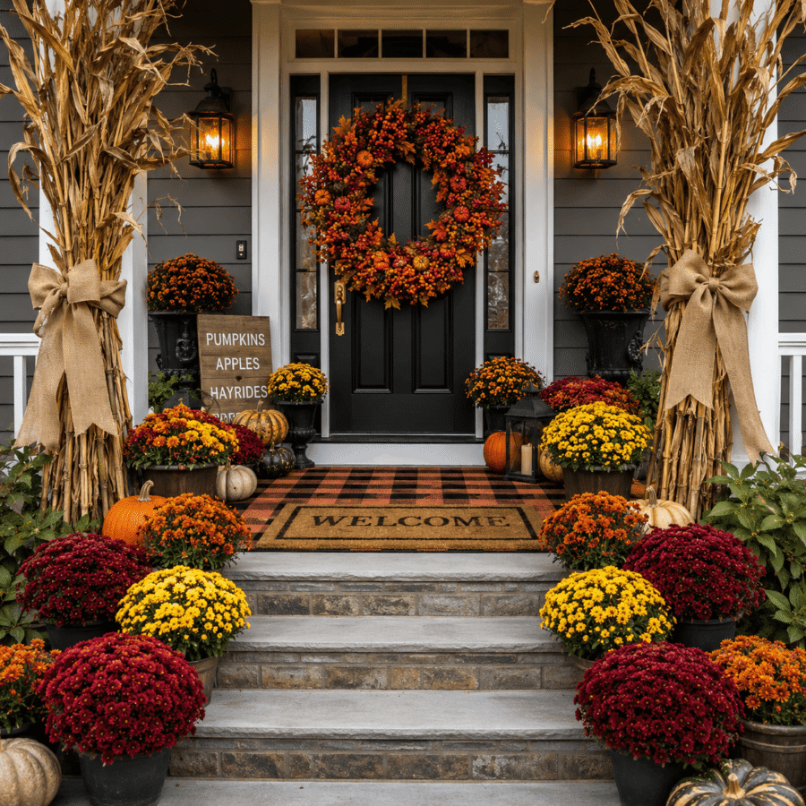 Mums and a Wreath, Nothing Else