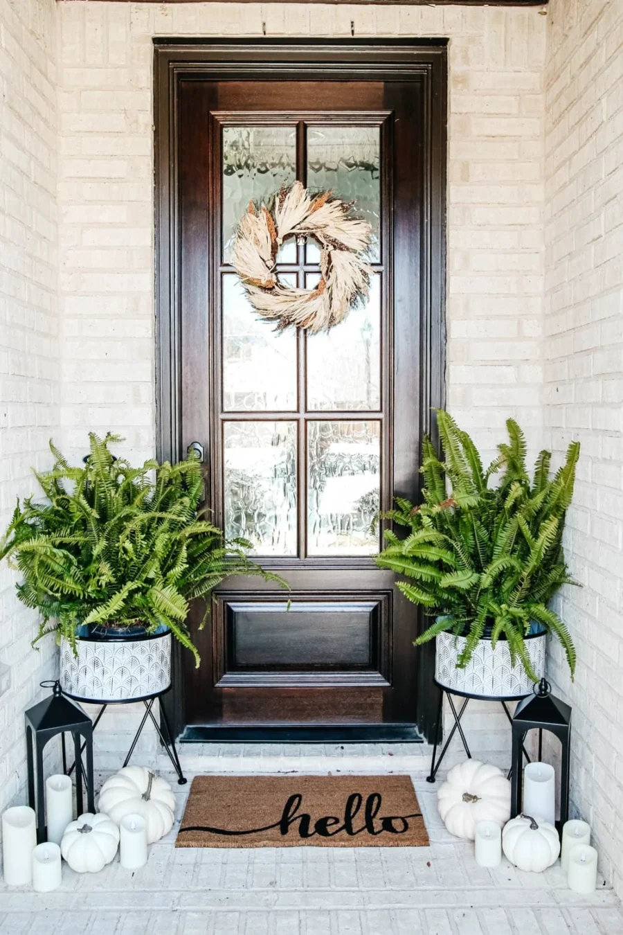 Neutral Fall Front Porch