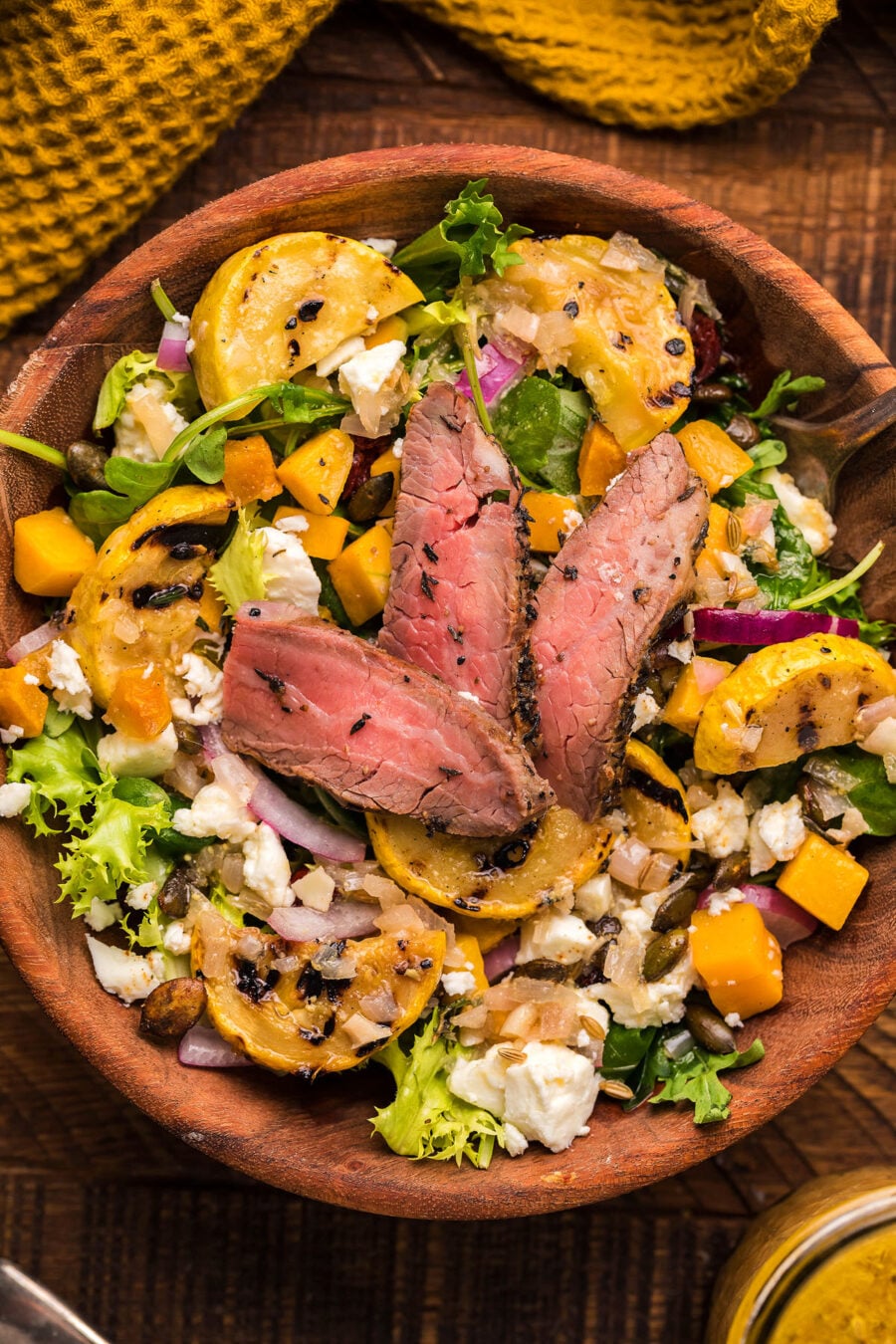Steak and Squash Salad