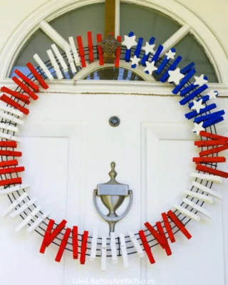 🎉 🔴⚪️🔵 Add a patriotic touch to your summer decor with this stunning 4th of July wreath! 🇺🇸 Handcrafted with pride, it's the ultimate patriotic statement piece that will make your front door shine. 🎇 Let the festivities begin! 

https://livelikeyouarerich.com/4th-july-wreath/ 

#4thofjulywreath #4thofJuly #wreath #wreaths #wreathdeck #diyprojects #diyideas #doityourself #onthebudget #creativeideas #wreathdesign #4thofjulydecor #diyhomedecor #4thofjulydecor #july4thdecor #IndependenceDay #PatrioticDecor #patrioticwreath