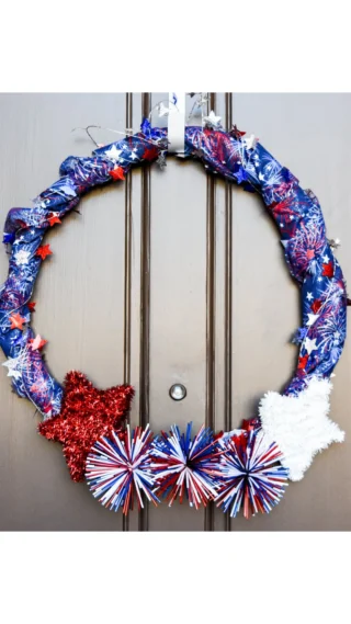 🎆 Add a burst of color to your door with this Red, White & Blue Firework Wreath!

Perfect for celebrating all things USA 🇺🇸
Handmade with love and ready to shine all summer long ✂️✨

💙❤️ Who else is obsessed with patriotic decor?

https://livelikeyouarerich.com/red-white-and-blue-firework-wreath/ 

“#4thofjulywreath #wreaths #doorwreath #patrioticwreath #4thofjulydecor #frontdoordecor #FireworkWreath #PatrioticVibes #RedWhiteAndBlue
#DIYWreath #fourthofjulydecor