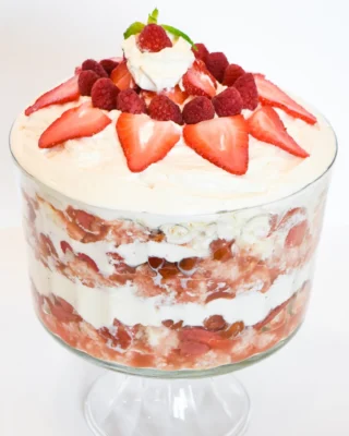 I combined two of my favorite desserts: German Rote Grütze and a British Trifle (non-alcoholic) to make this delicious Rote Grütze Trifle. 

One of the staple desserts in northern Germany is Rote Grütze. It is a pudding traditionally made with red-fruit (strawberries, raspberries, red currants, and/or cherries).

Get the recipe here👇👇👇

https://livelikeyouarerich.com/rote-grutze-trifle-recipe/