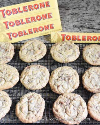 Craving a sweet treat? These Toblerone Cookies will satisfy your sweet tooth with their amazing taste! 🍫😋 

Save this post for later!

https://livelikeyouarerich.com/toblerone-cookies