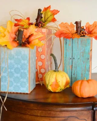 🎃These wood pumpkins are the perfect addition to your fall decor! 🍁🧡🎃

This fall themed wood pumpkins will work as home decor from September through Thanksgiving. They are very inexpensive and easy to make.

https://livelikeyouarerich.com/wood-pumpkins/